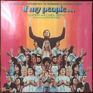 Jimmy & Carol Owens Pat Boone If My People Vinyl Lp '74 *Unopened Original Seal